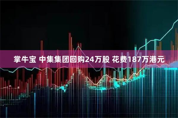 掌牛宝 中集集团回购24万股 花费187万港元